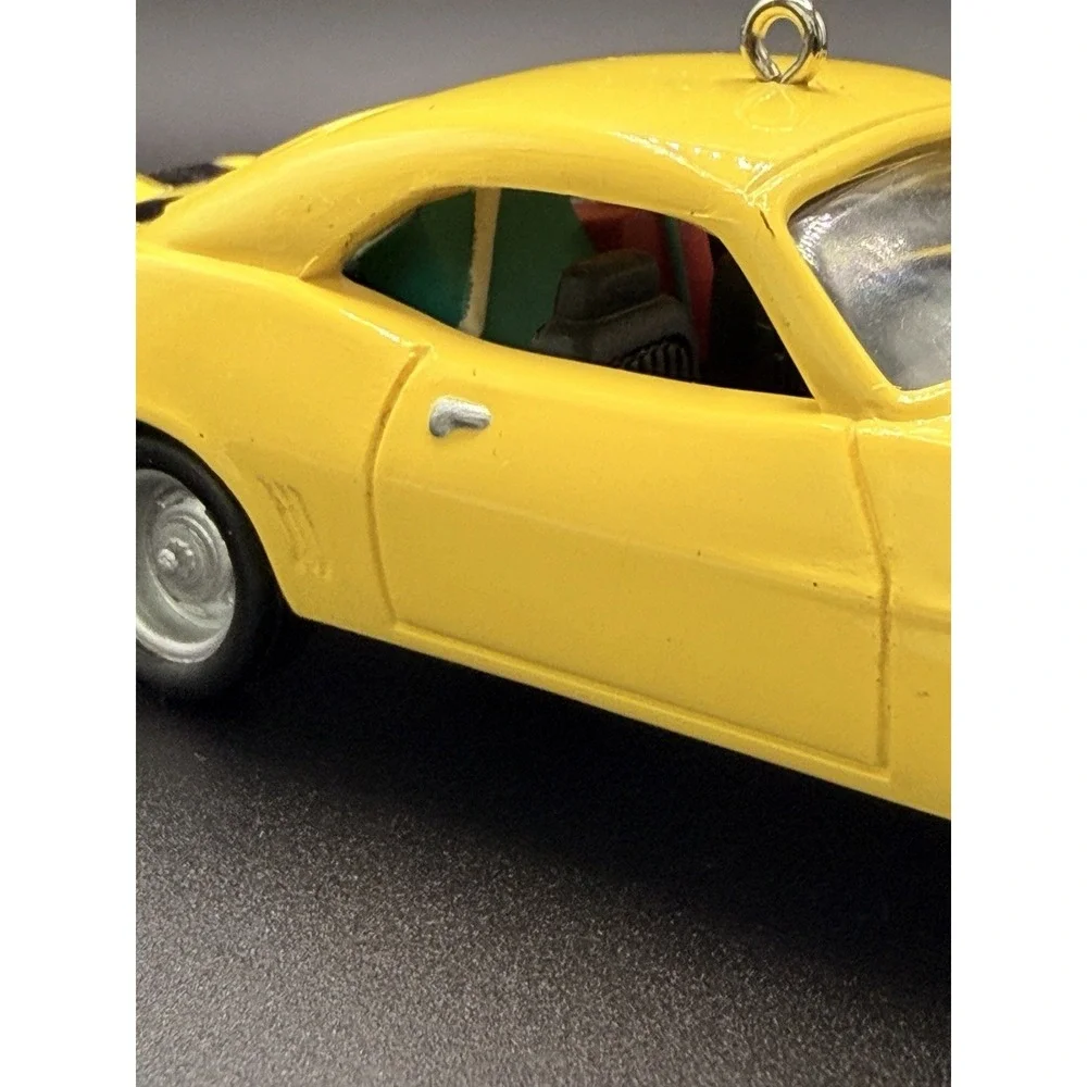 Hallmark Keepsake Ornament Christmas1995 Yellow 1969 Chevy Camaro Z28